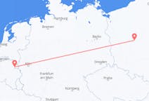 Flights from Poznań, Poland to Maastricht, the Netherlands