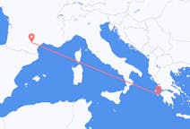 Flights from Castres, France to Zakynthos Island, Greece
