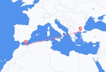 Flights from Melilla, Spain to Alexandroupoli, Greece