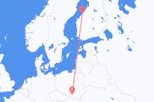Flyrejser fra Karleby til Krakow