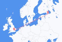 Flyreiser fra St. Petersburg, Russland til London, England