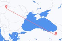 Flyreiser fra Erzurum, til Debrecen