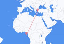 Flights from São Tomé to Icaria