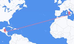 Flyreiser fra Tegucigalpa, Honduras til Palermo, Italia