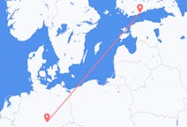 Vols depuis la ville d'Erfurt vers la ville de Helsinki