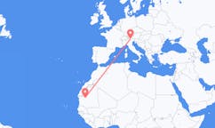Flyg från Atar, Mauretanien till Bolzano, Italien