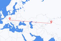 Flyrejser fra Ürümqi, Kina til München, Tyskland