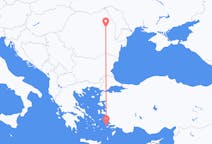 Voli da Calimno, Grecia a Bacau, Romania