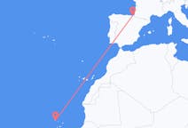 Flyreiser fra São Vicente, Kapp Verde til San Sebastian, Spania