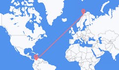 Flights from Barrancabermeja to Bardufoss