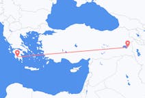 出发地 希腊出发地 卡拉马塔目的地 土耳其厢形车的航班