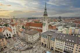 Privat overførsel fra Passau til München med sightseeing
