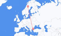 Flights from Vilhelmina, Sweden to Mytilene, Greece