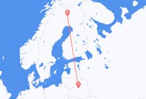 Flights from Minsk, Belarus to Pajala, Sweden