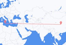出发地 中国从西安出发目的地 马耳他瓦莱塔的航班