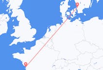 Flyrejser fra Angelholm, Sverige til La Rochelle, Frankrig