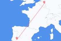 Flights from Badajoz, Spain to Liège, Belgium