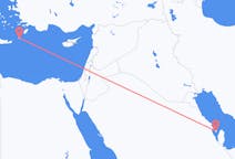 Flyrejser fra Bahrain Island, Bahrain til Karpathos, Grækenland