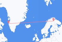 Flyreiser fra Sisimiut, Grønland til Ivalo, Finland