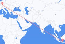 Flights from Surabaya, Indonesia to Stuttgart, Germany