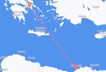 Flyreiser fra Alexandria, Egypt til Athen, Hellas