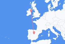 Flyrejser fra Madrid, Spanien til Dublin, Irland