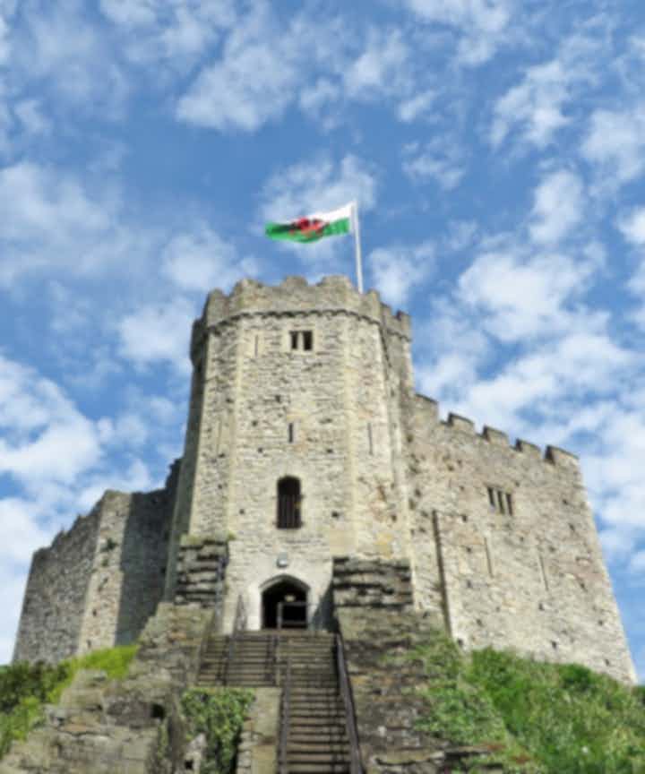 Flights from Carcassonne, France to Cardiff, Wales