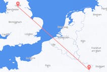 Flyrejser fra Strasbourg, Frankrig til Leeds, England