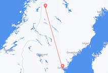 Flyg från Sundsvall till Hemavan