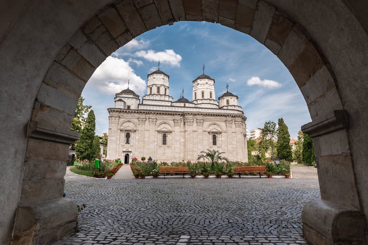 Golia Monastery, a Romanian Orthodox monastery located in Iasi, Romania.