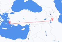Рейсы из города Тебриз в город Калимнос