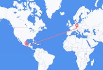 Flyreiser fra Puerto Escondido, Oaxaca, Mexico til Salzburg, Østerrike