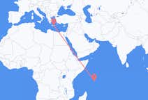 出发地 塞舌尔普拉兰岛目的地 希腊伊拉克利翁的航班