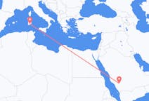 Flights from Bisha, Saudi Arabia to Cagliari, Italy