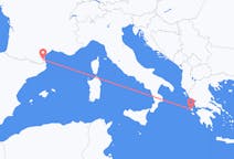 เที่ยวบิน จาก แปร์ปีญ็อง, ฝรั่งเศส ถึงเคฟาลลิเนีย, กรีซ