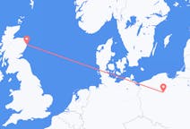 Flyg från Aberdeen, Skottland till Bydgoszcz, Polen