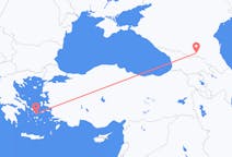 Fly fra Vladikavkaz til Mykonos