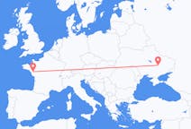 Flights from Dnipro, Ukraine to Nantes, France