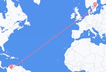 Flyrejser fra Bucaramanga, Colombia til Linköping, Sverige