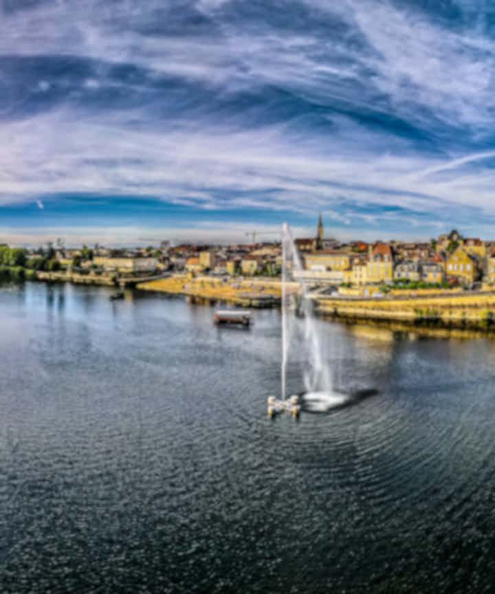 Flights from Trondheim, Norway to Bergerac, France