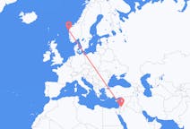Flyrejser fra Amman, Jordan til Florø, Norge