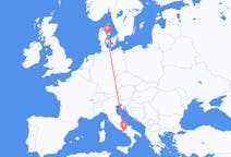 Flights from Aarhus, Denmark to Naples, Italy
