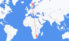 Flights from Mthatha, South Africa to Örebro, Sweden