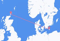 Flights from Kirkwall, the United Kingdom to Bornholm, Denmark