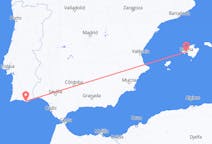 Vols de Palma de Mallorca, Espagne à Faro, portugal