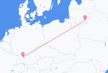 Flyg från Vilnius, Litauen till Stuttgart, Tyskland