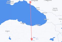 Vols depuis la ville de Gelendjik vers la ville de Malatya