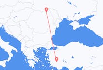Loty z Suczawa, Rumunia do Denizliego, Turcja
