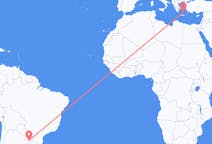 Flights from Posadas, Argentina to Santorini, Greece