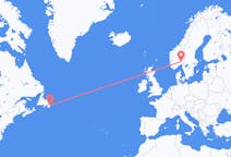 Flights from St. John s to Oslo